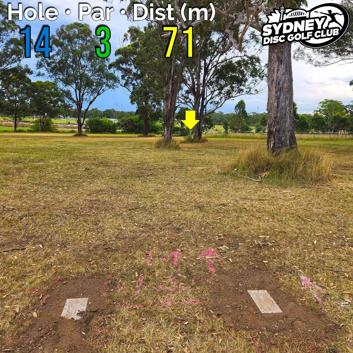 Hole 14 - Par 3 - 71 m
