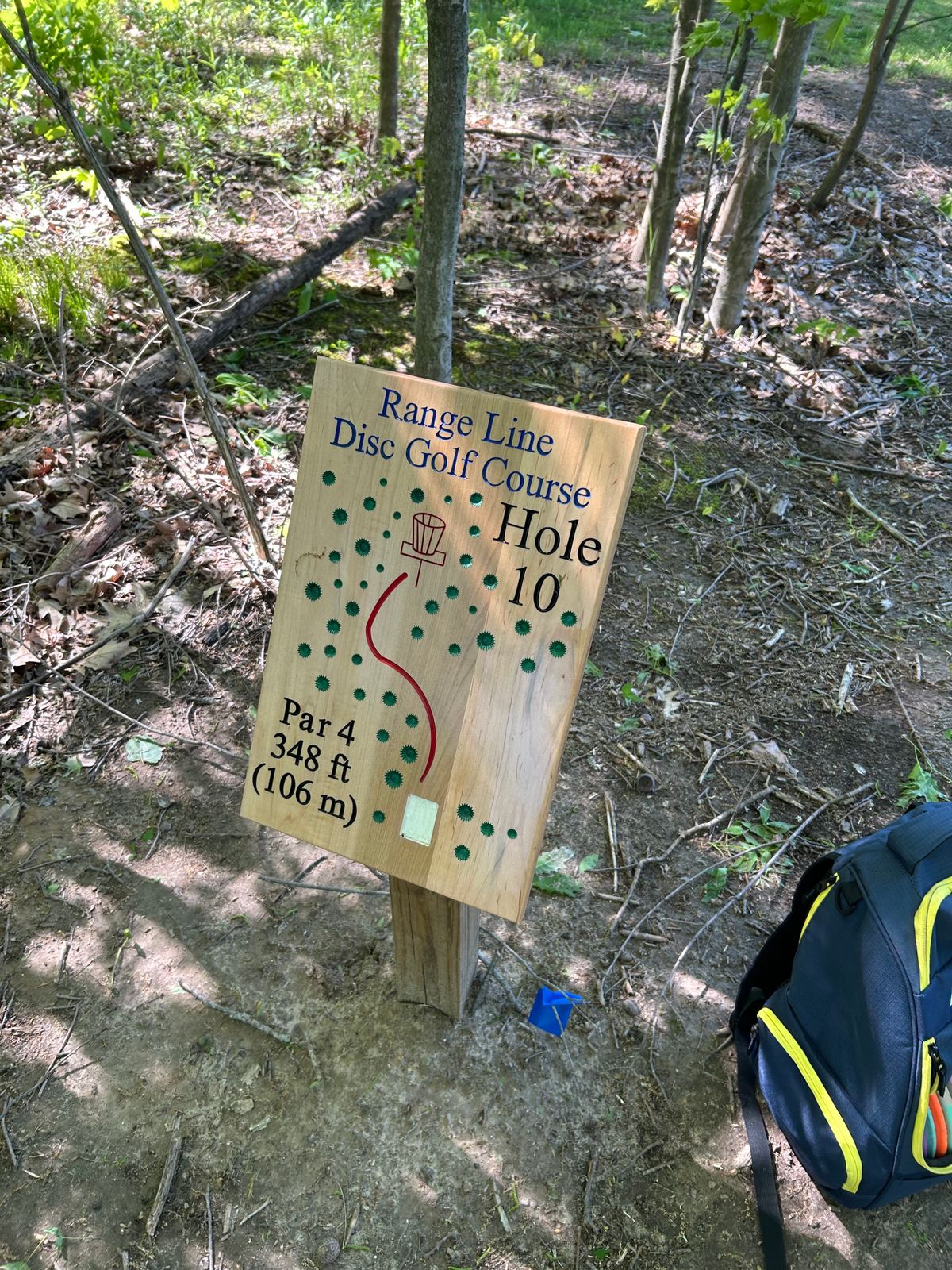 New Signage on some holes.