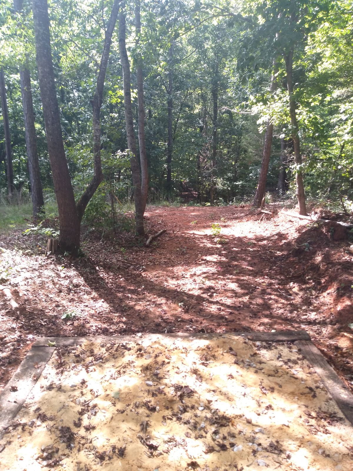 Hole 17 downhill