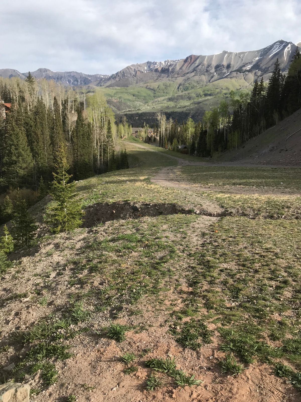 Long walk between holes will have to breathing hard