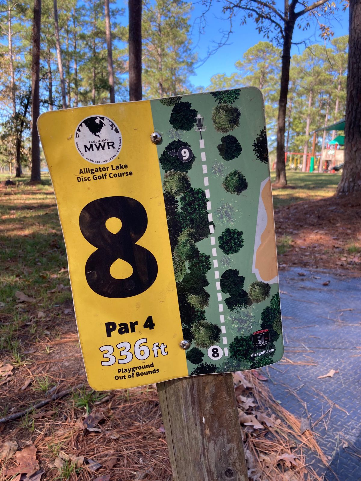 Hole 8 Layout