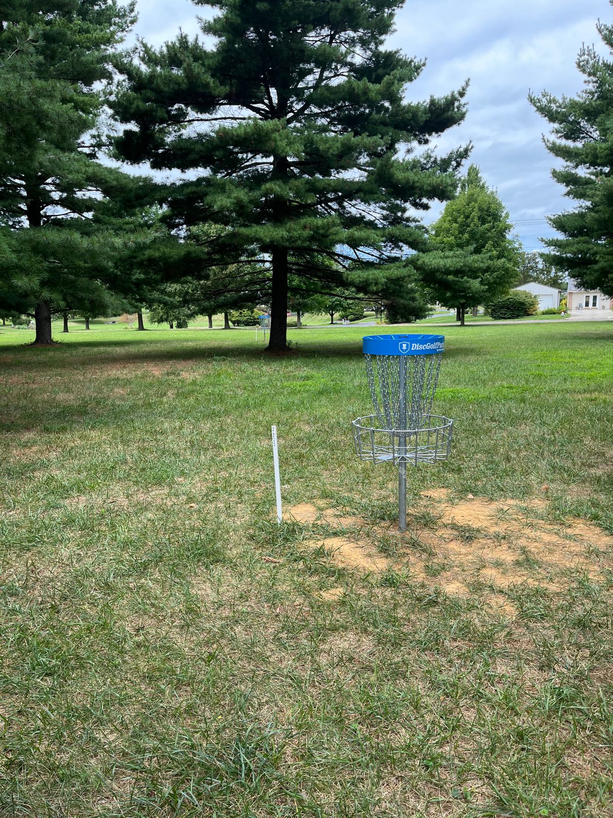 Hole 1 basket