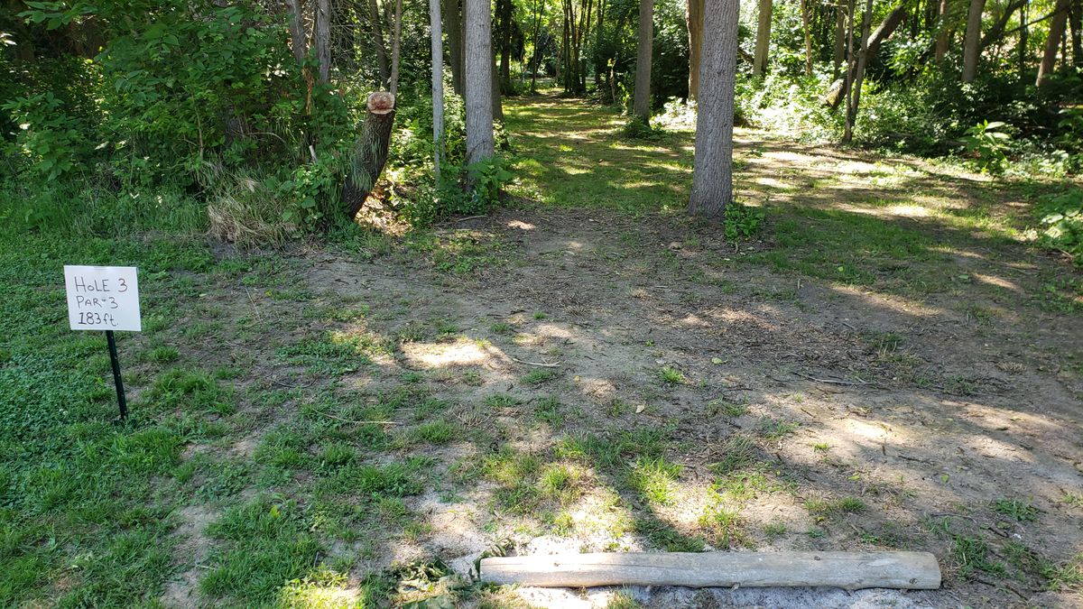 Hole 3 tee