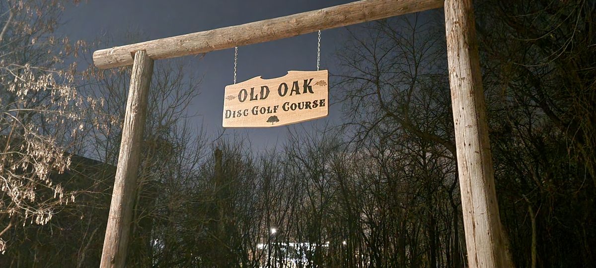 New sign at entrance.