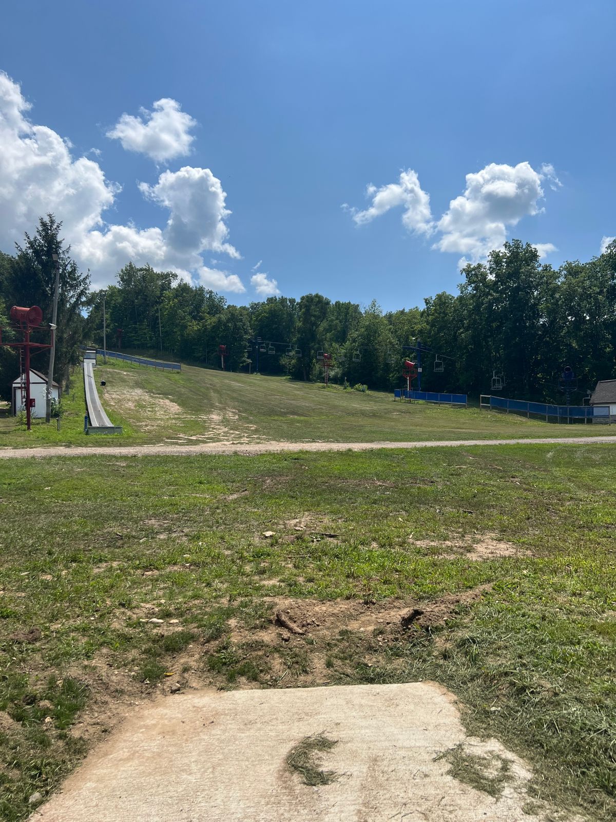 Hole 5 From tee pad