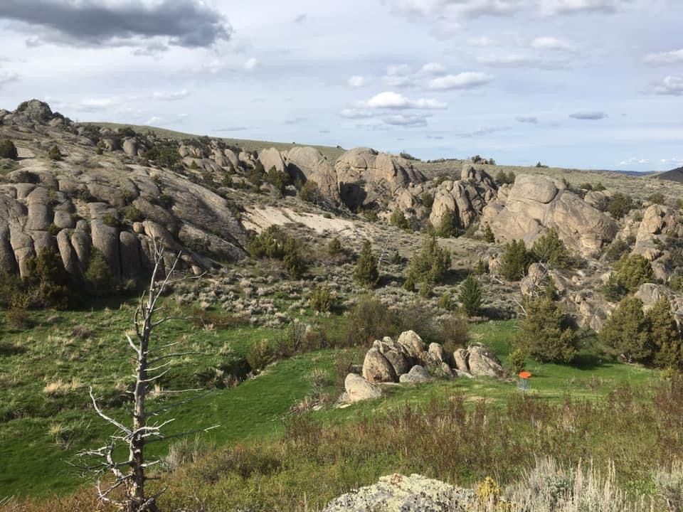 Hole #15. Looking into the 2nd Canyon.