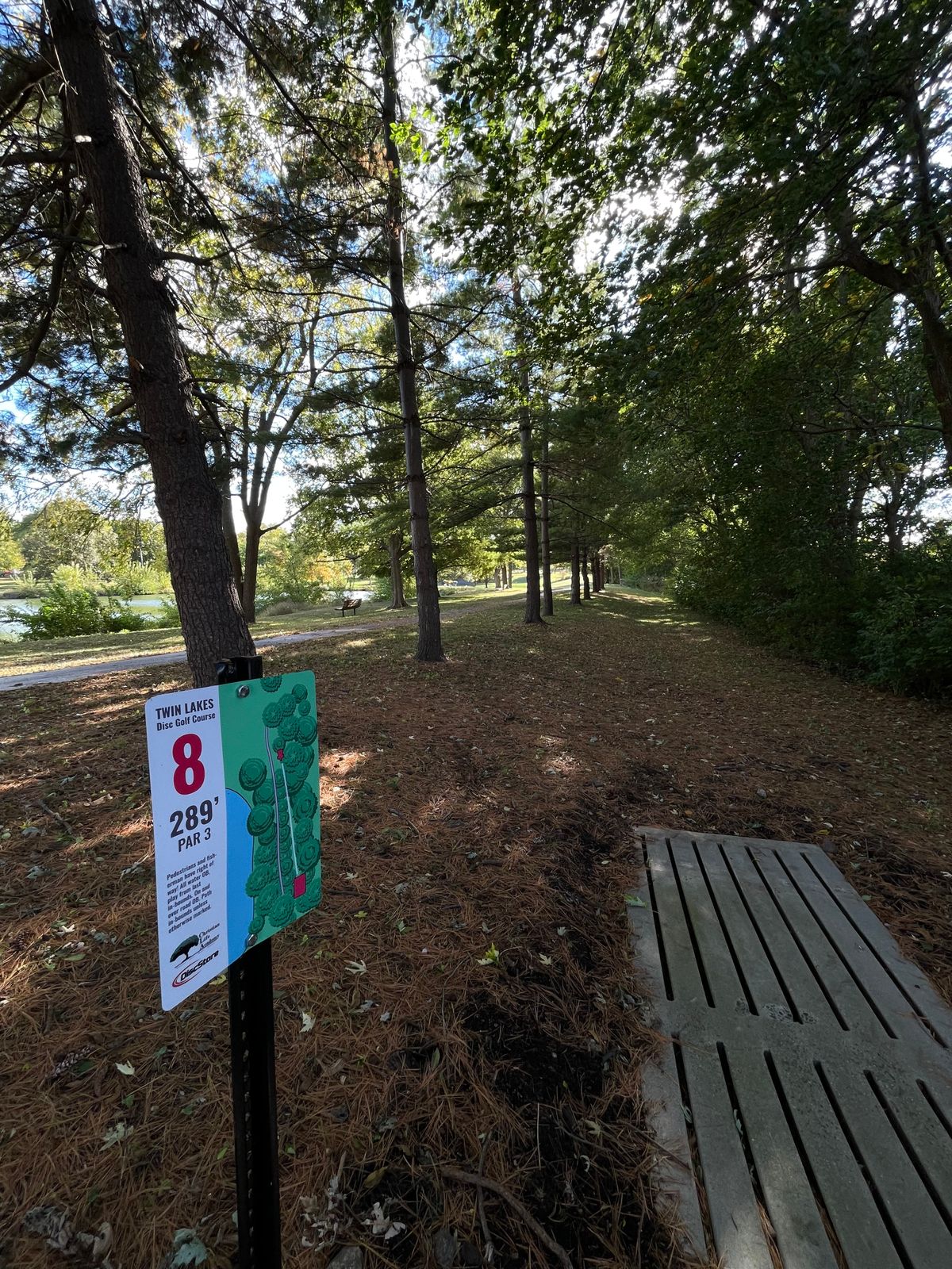 Tee of hole 8