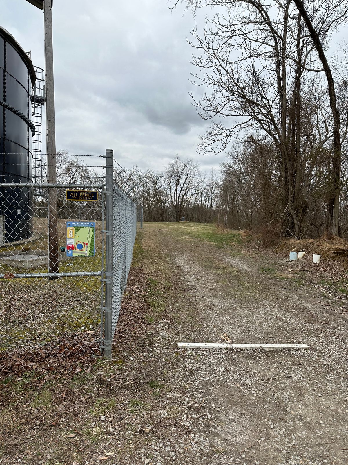 Hole 8 White Tee