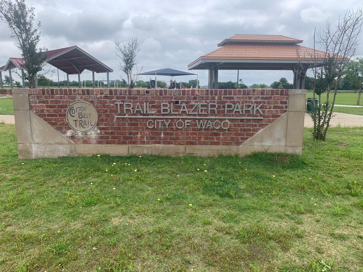 Park entrance sign