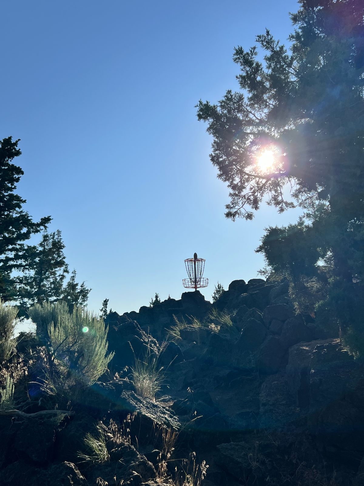 Hole 2 at sunrise