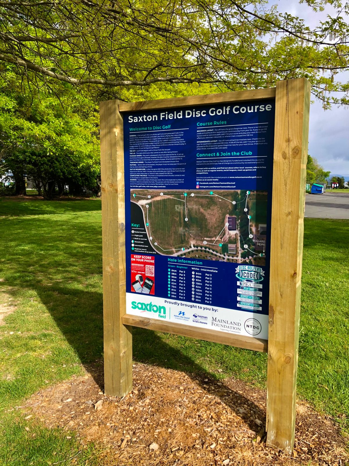 Course Signage