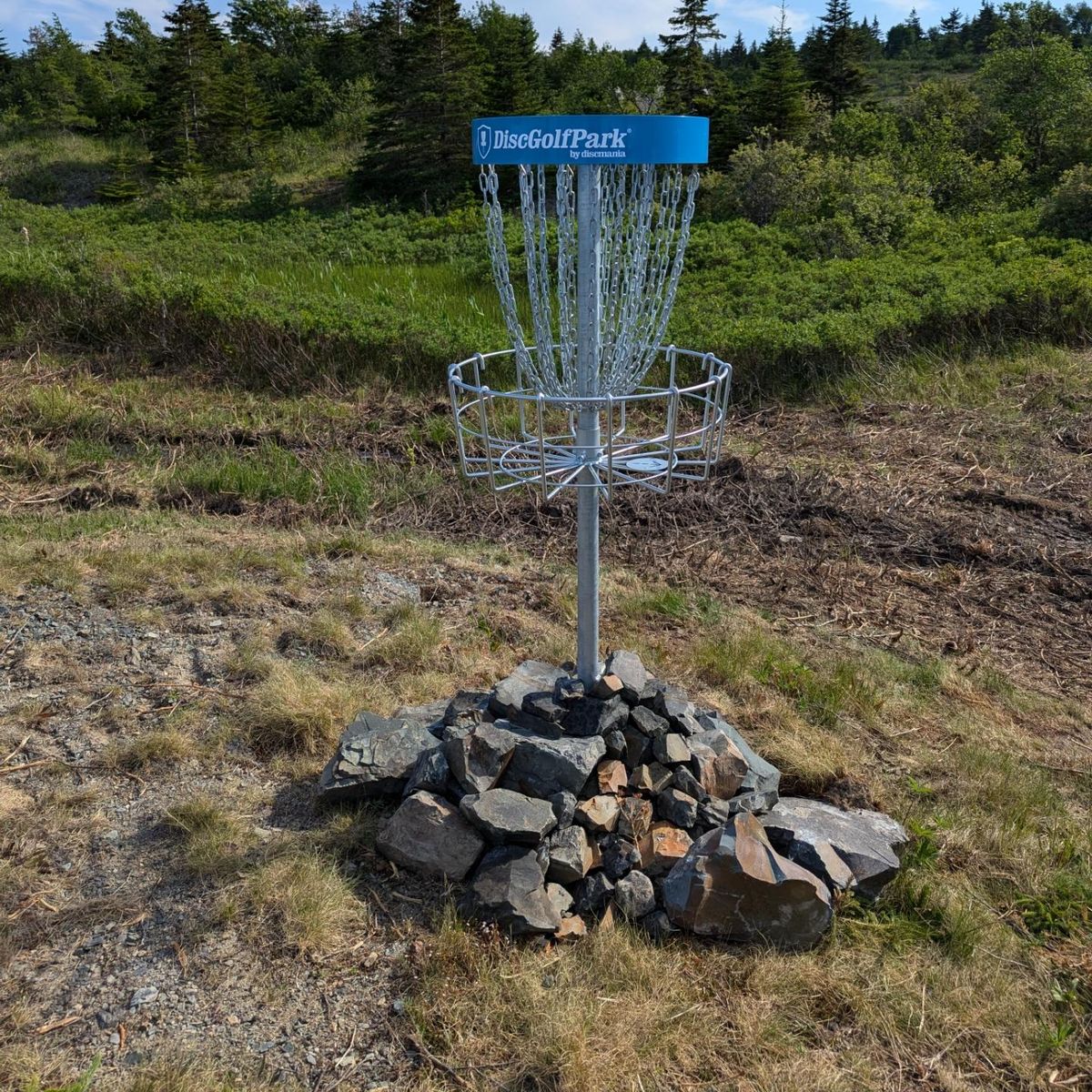 Hole #1 basket