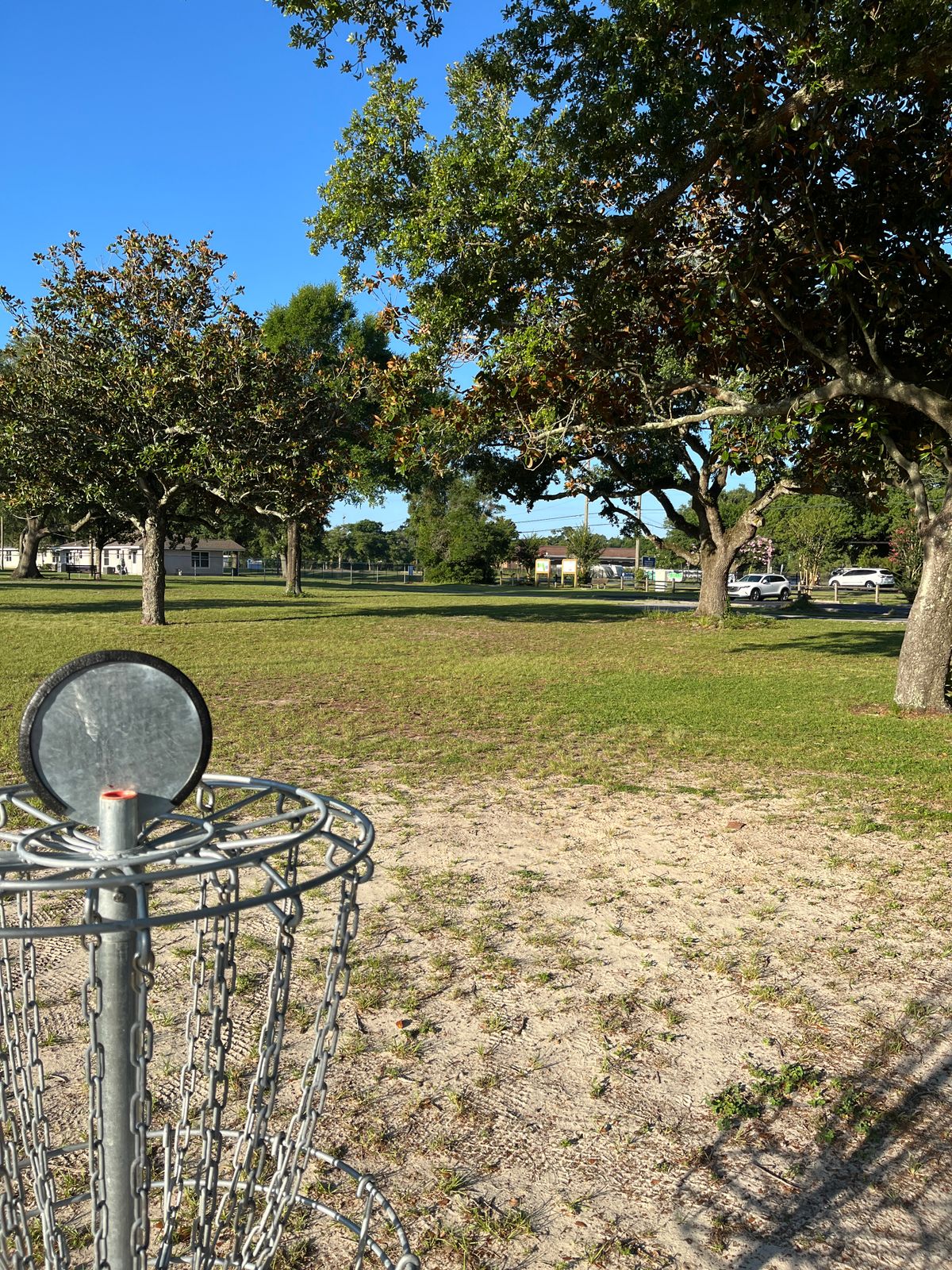 Hole 1 Basket to Tee