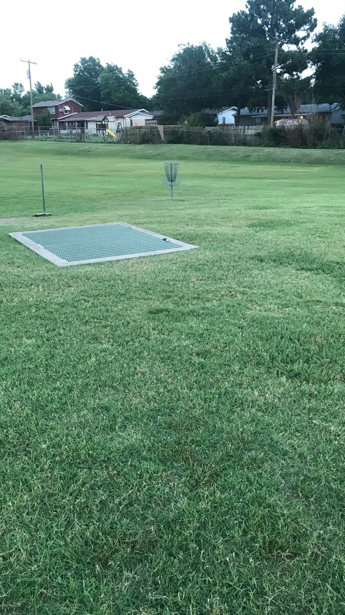 Hole 6 . T sign says a par 6 but it’s a par 3 btw
