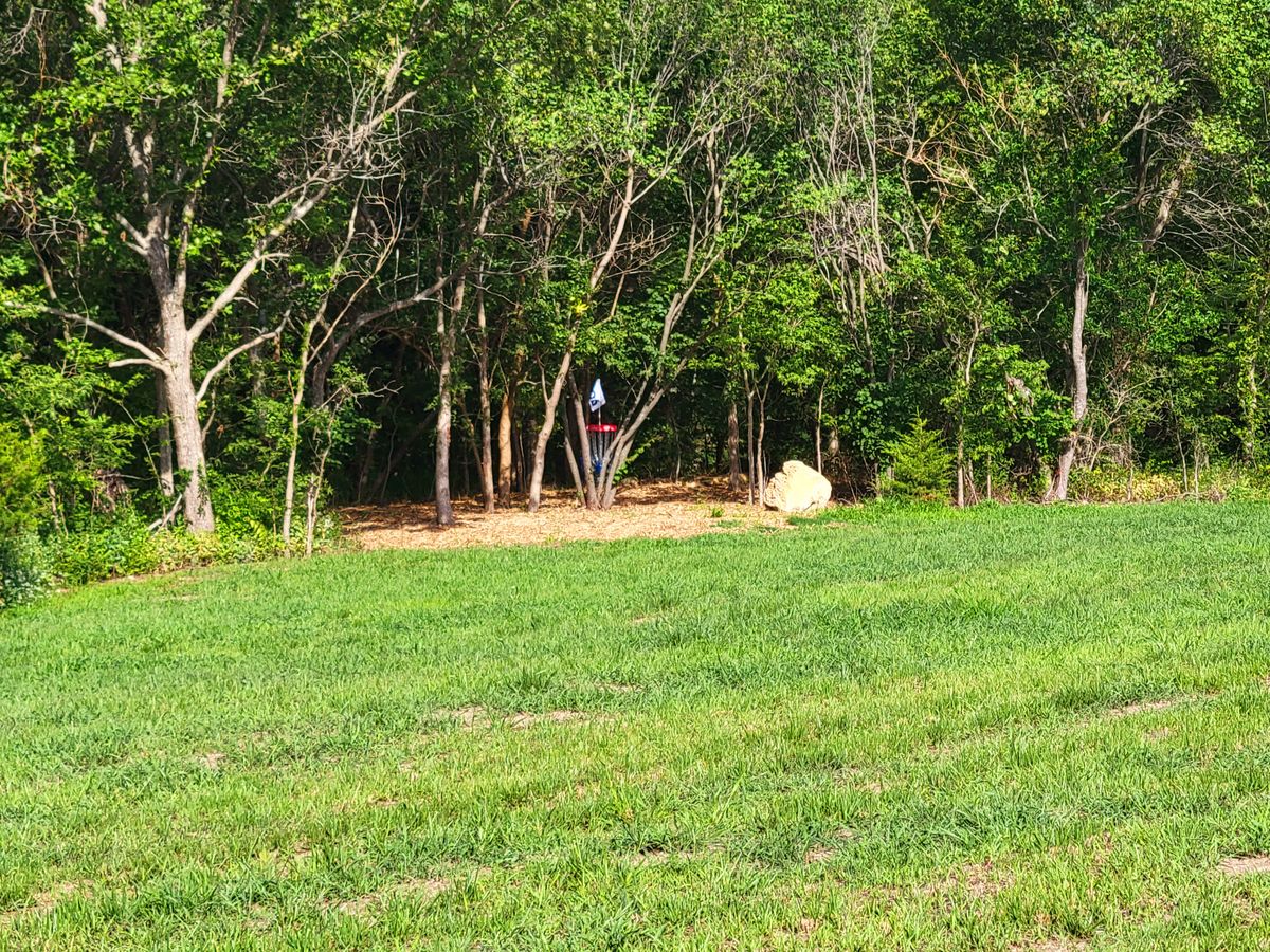 Hole 17: That Dam Hole fairway