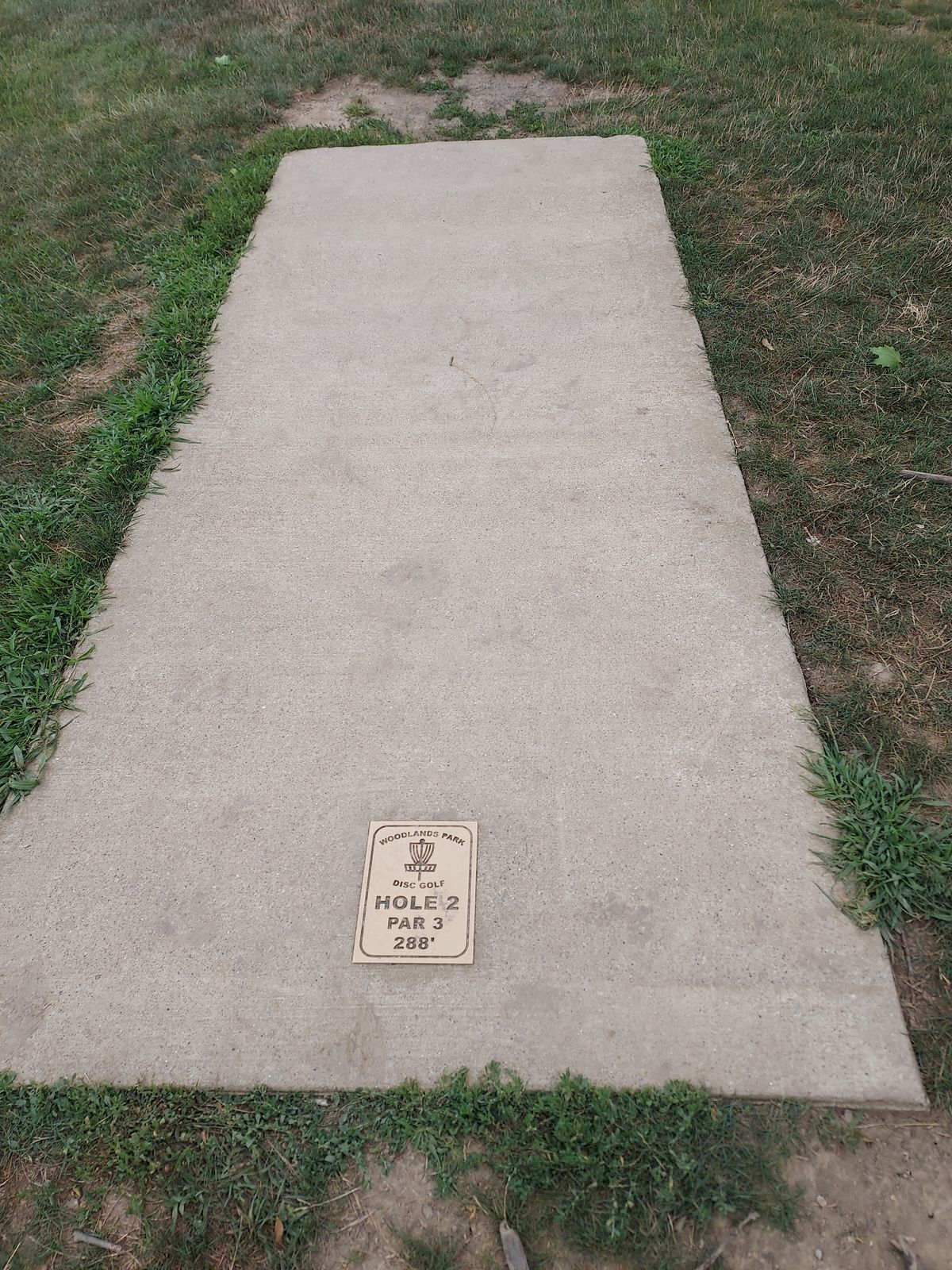 Hole 2 tee