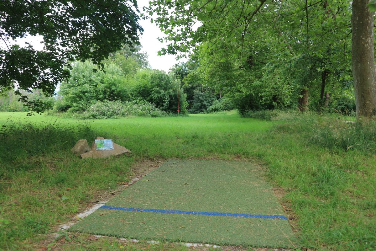 Tee from hole 18