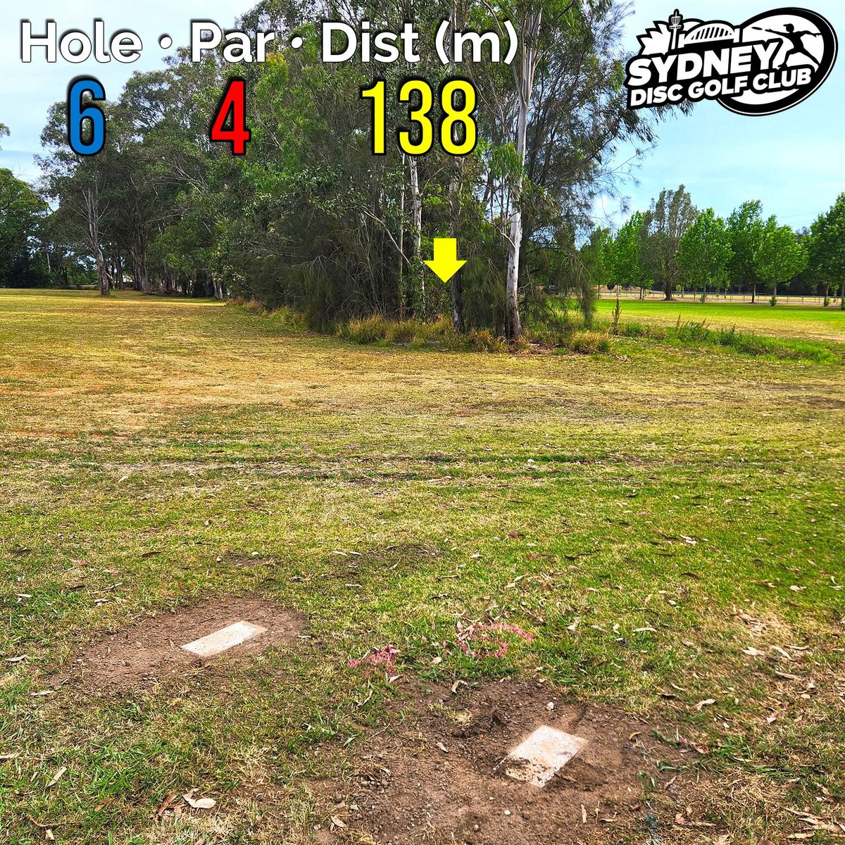 Hole 6 - Par 4 - 138 m
