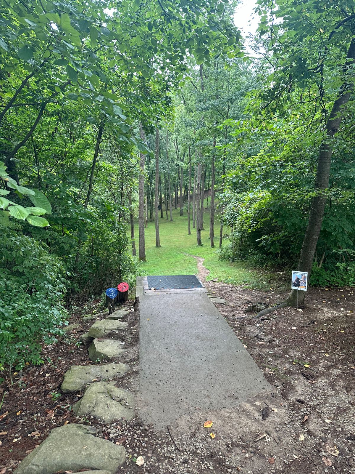 Hole 3 Lost Island tee pad (8/3/24)
