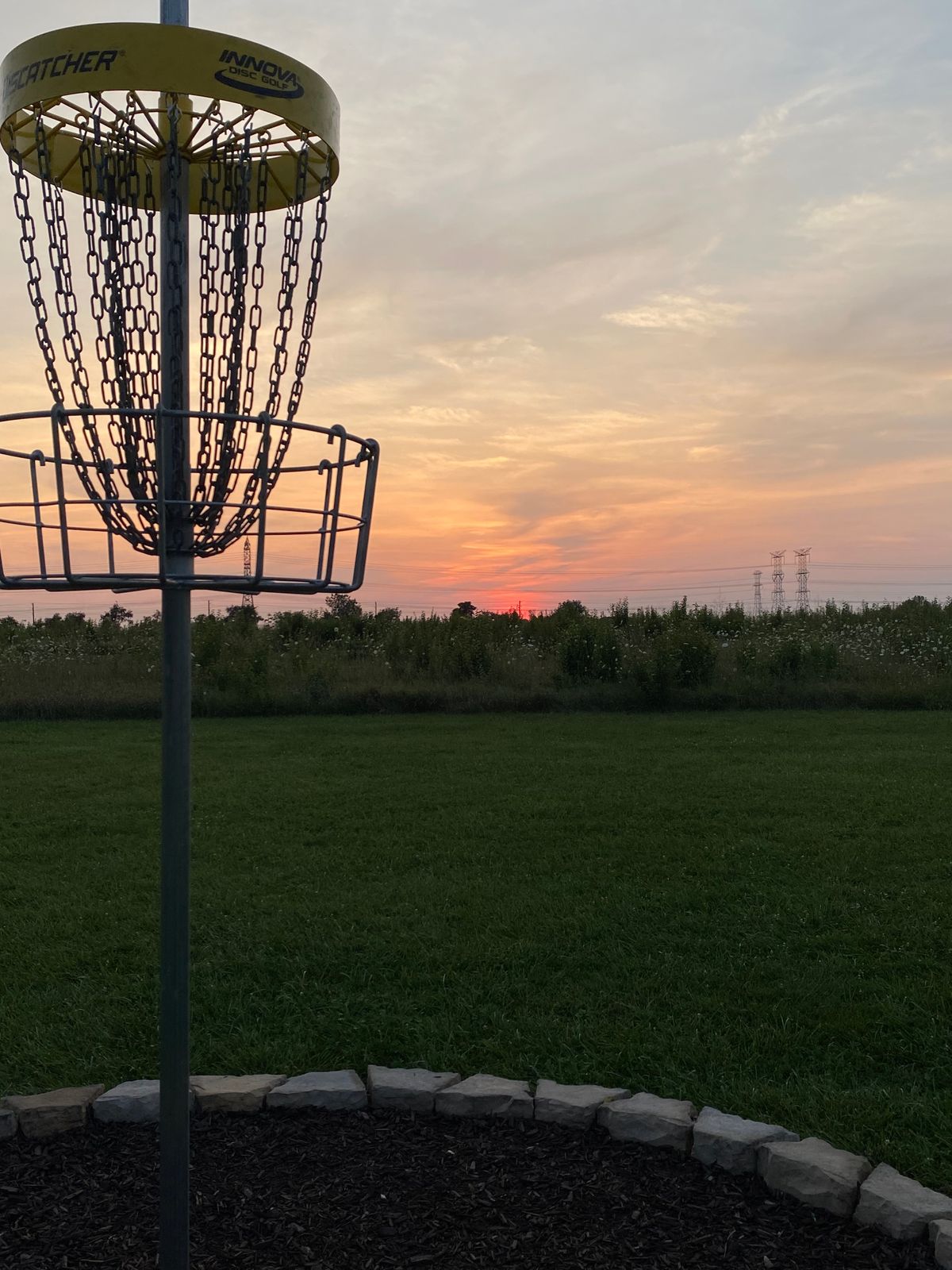 Sunset at hole 9