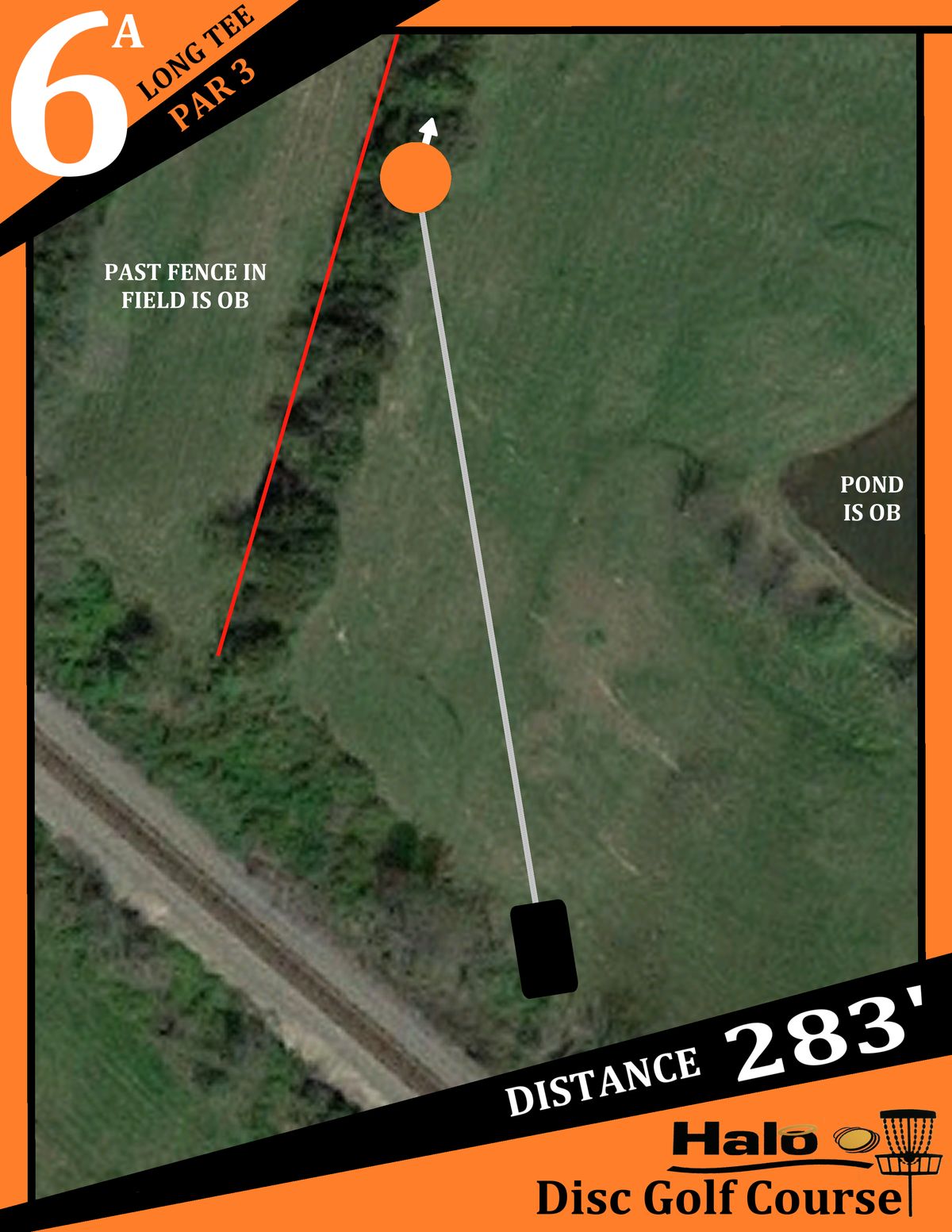 Hole 6A Tee Sign