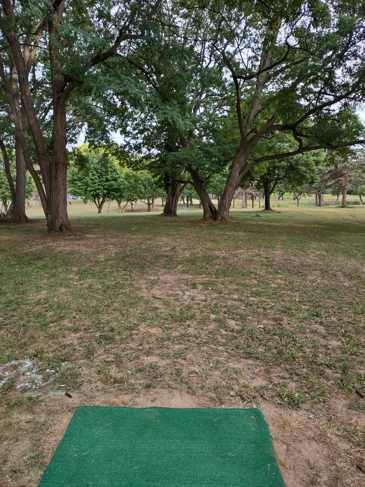 Hole 9 from white tee