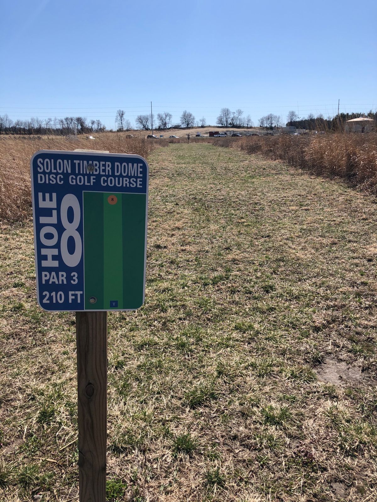 Hole 8 tee