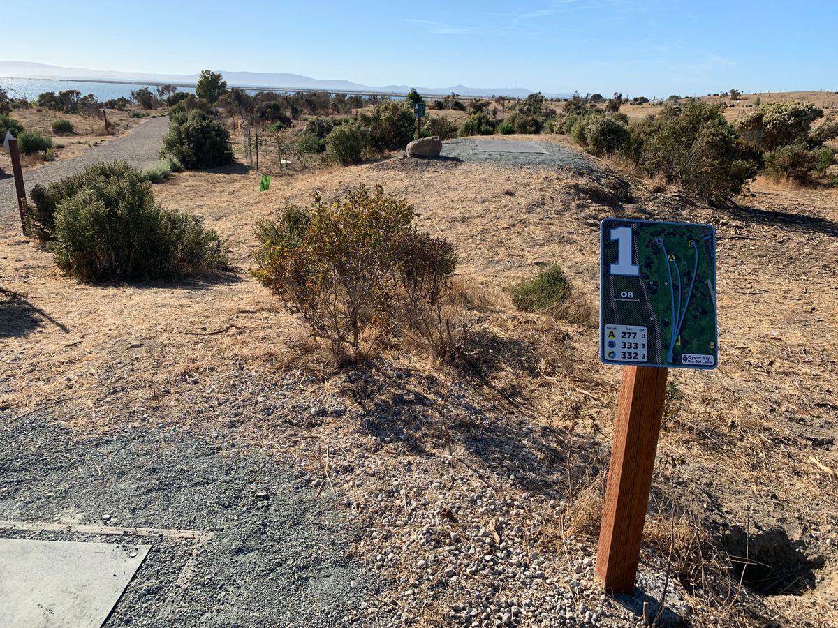 Blue tee hole 1