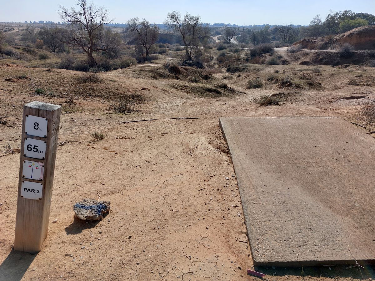 Tee of hole 8