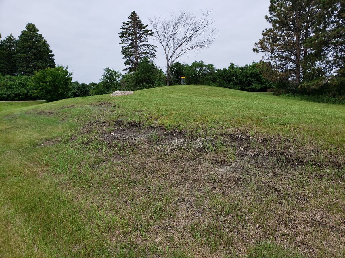 Hole 19 A pin.
