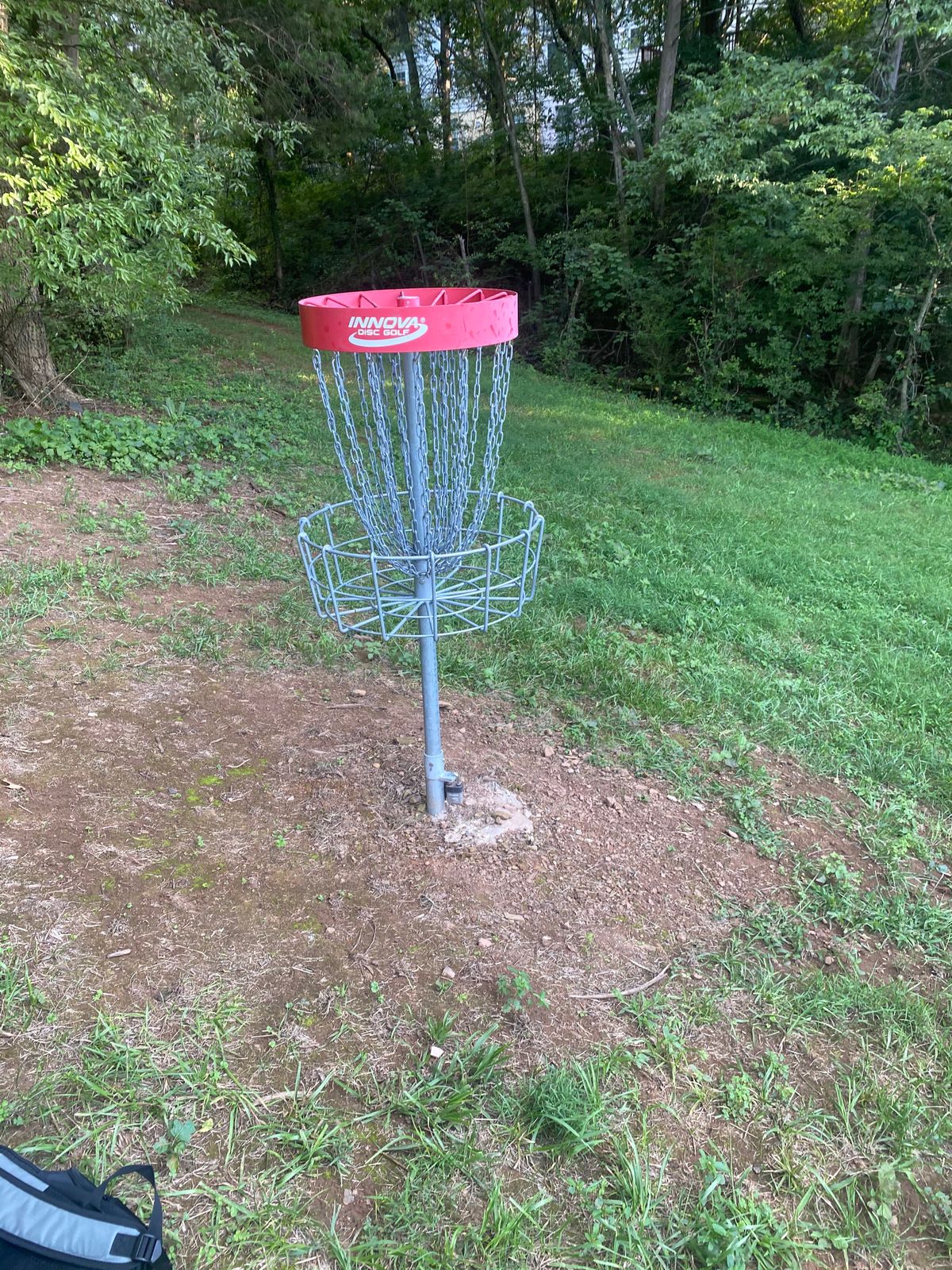Hole 15 basket