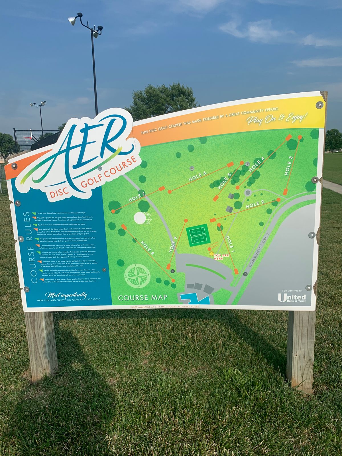 Air Disc Golf Course - Seneca, KS