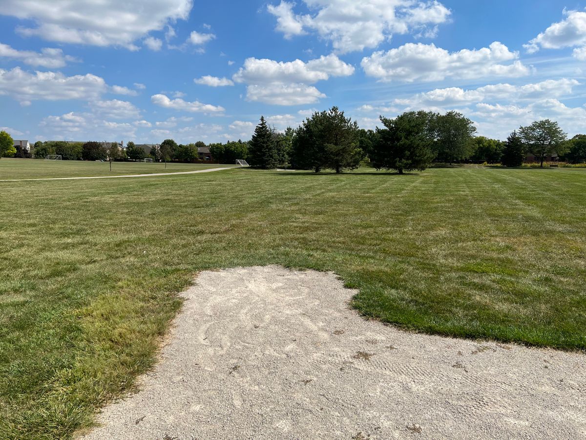 Hole 3 from tee box.