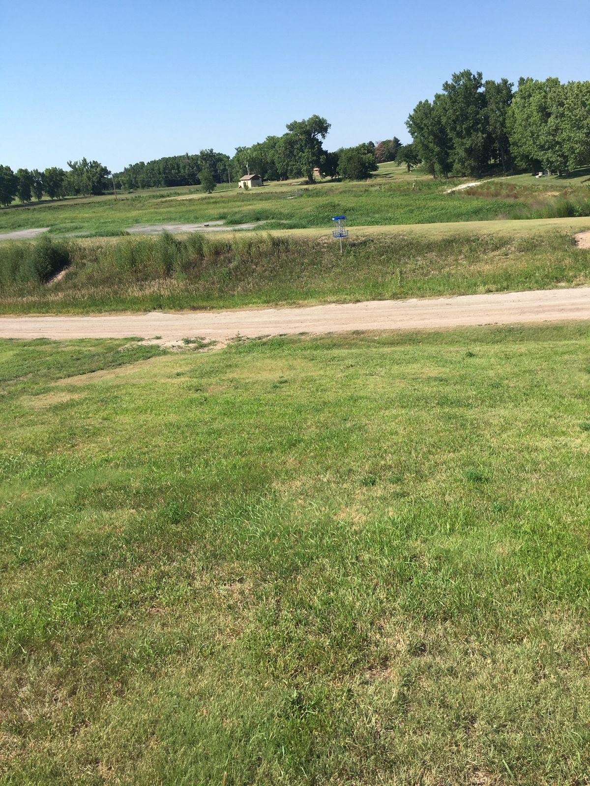 Empty “lake”