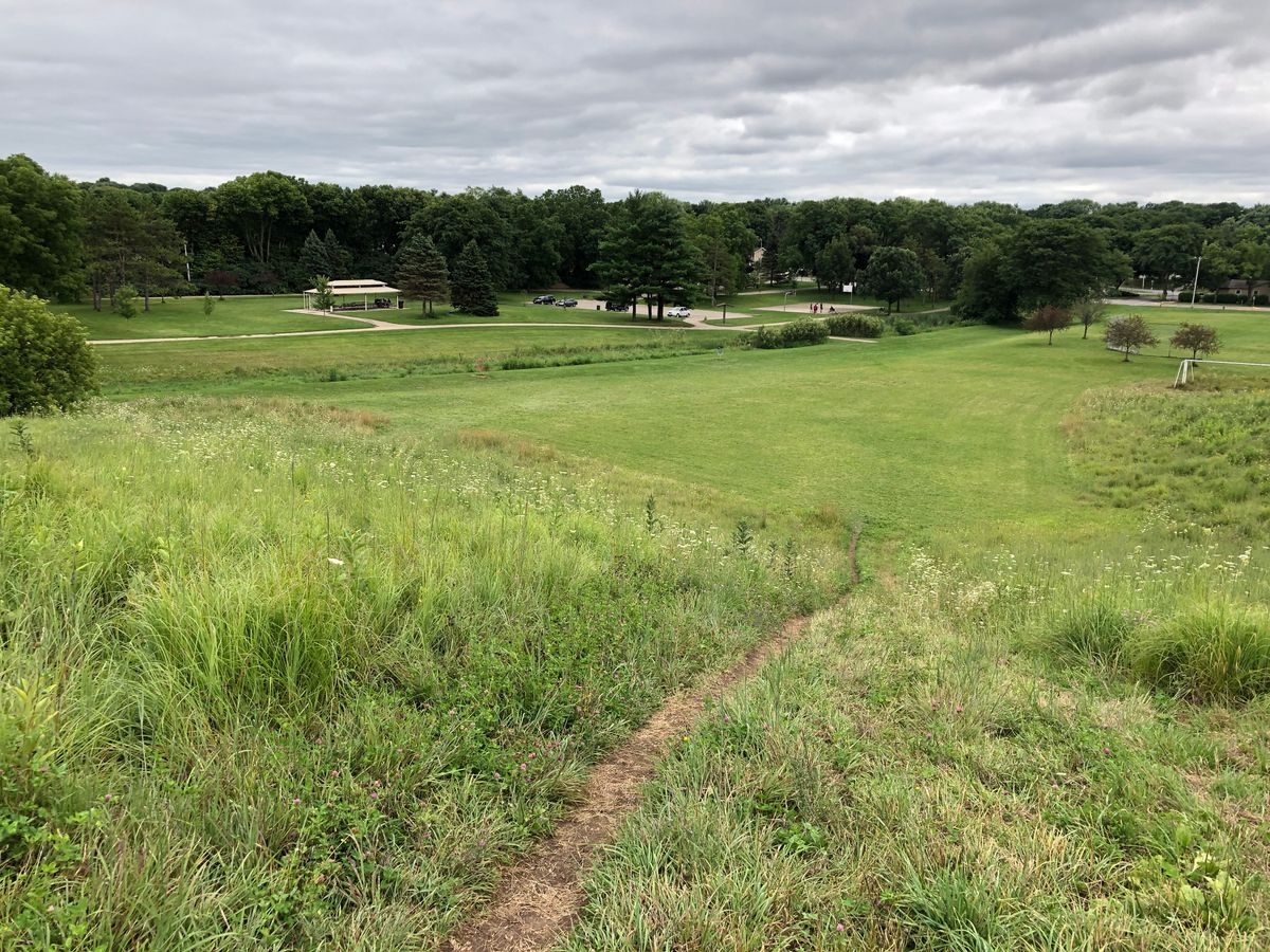 Top of the hill on the 3rd