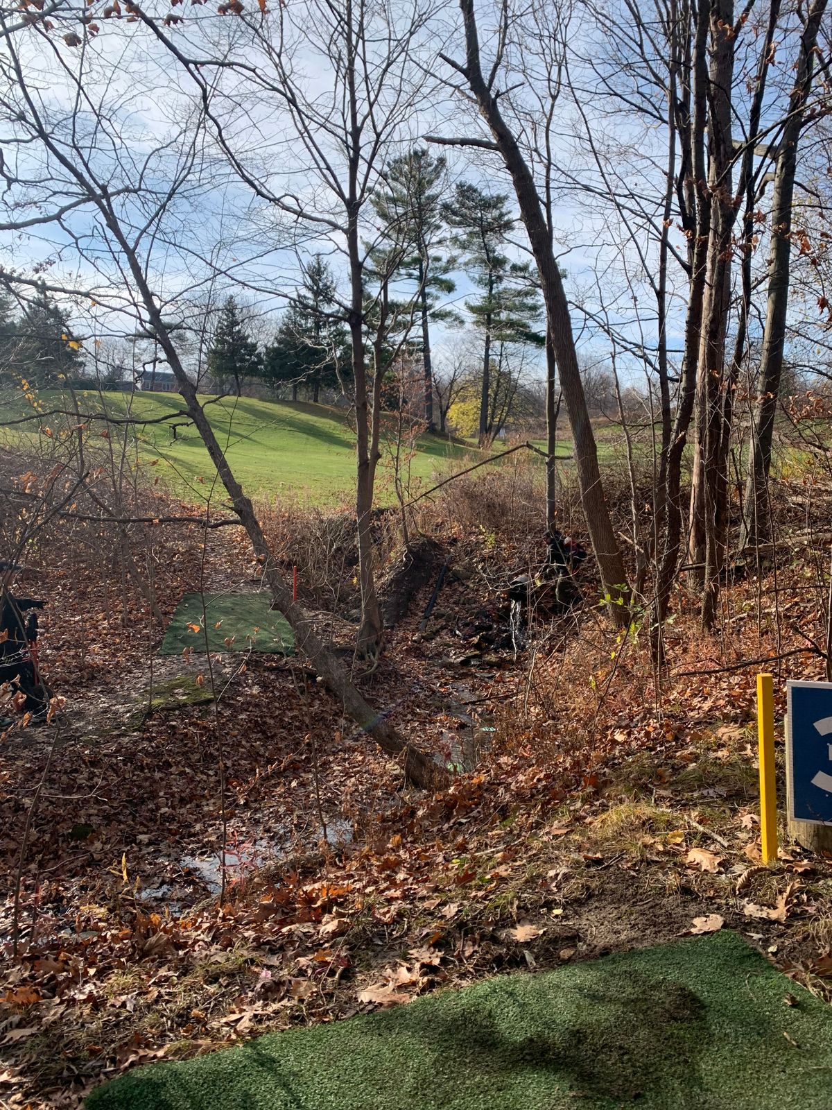 Hole 3 long tee
