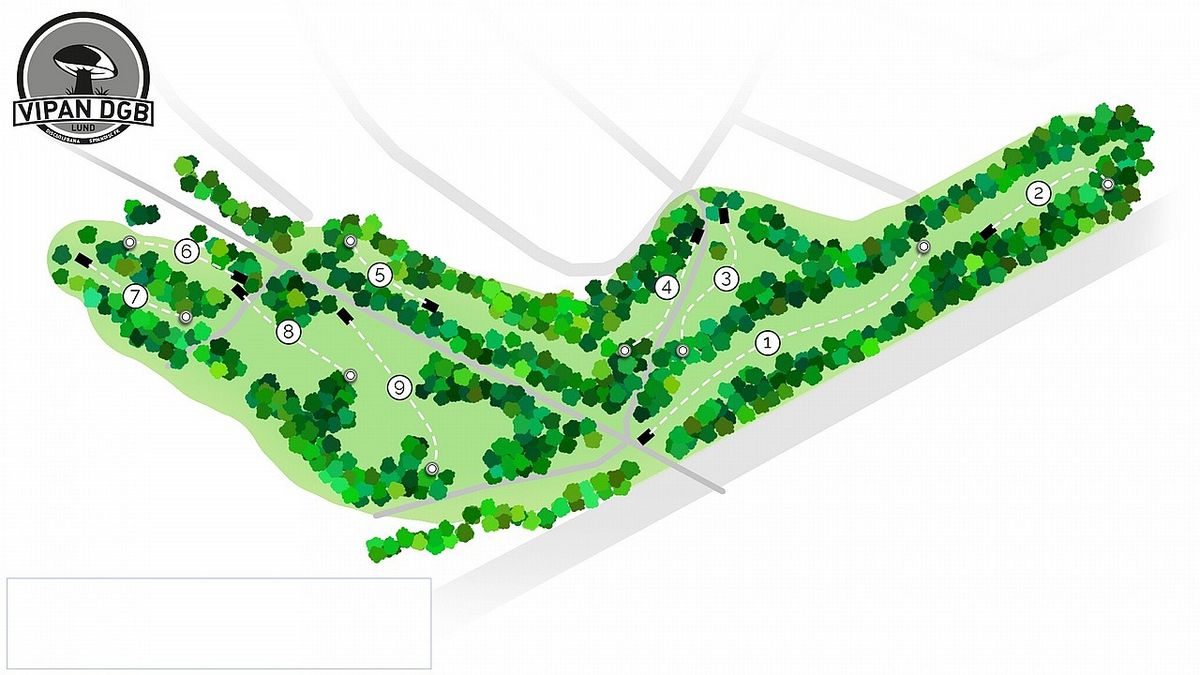 A sadly less detailed map bit more up to date as the old hole 6 is gone and replaced with hole 4