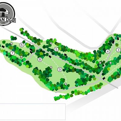 A sadly less detailed map bit more up to date as the old hole 6 is gone and replaced with hole 4