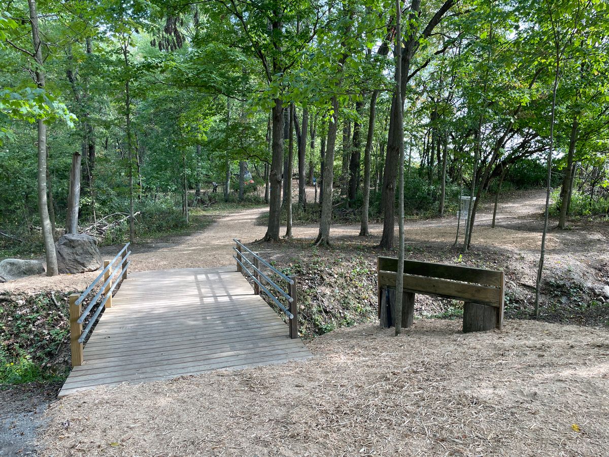 Bridge from hole 13 to hole 14