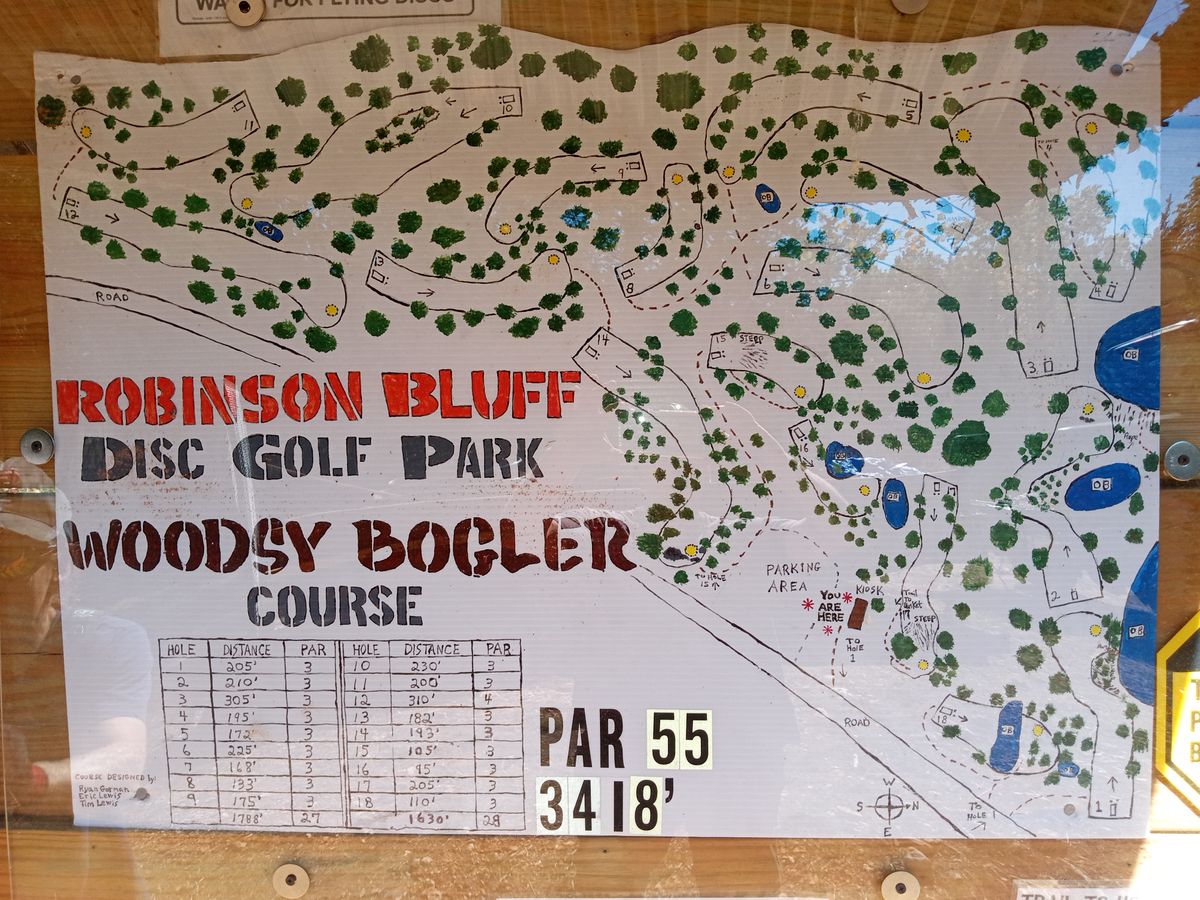 Hole 14 had to be moved and is now a par 3