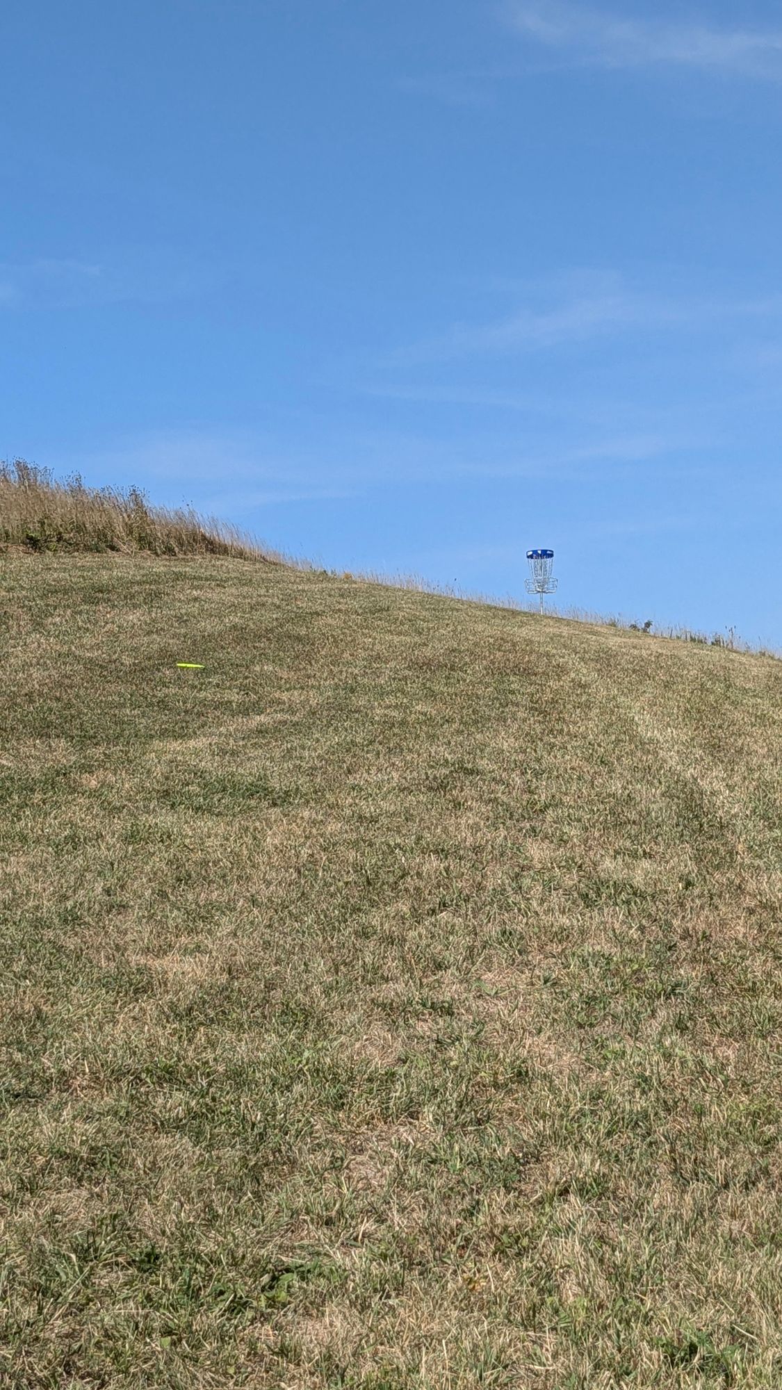 4th besket up the hill.