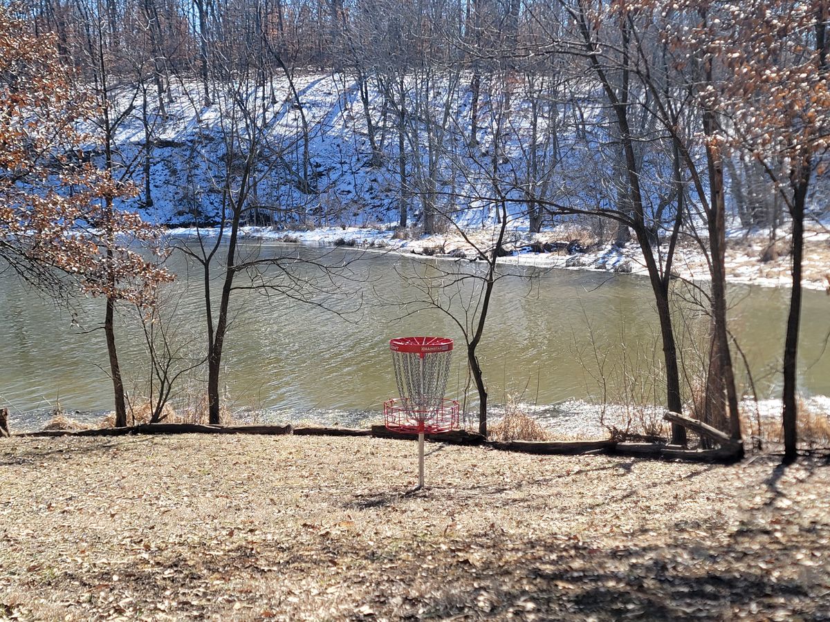 Hole 2's basket