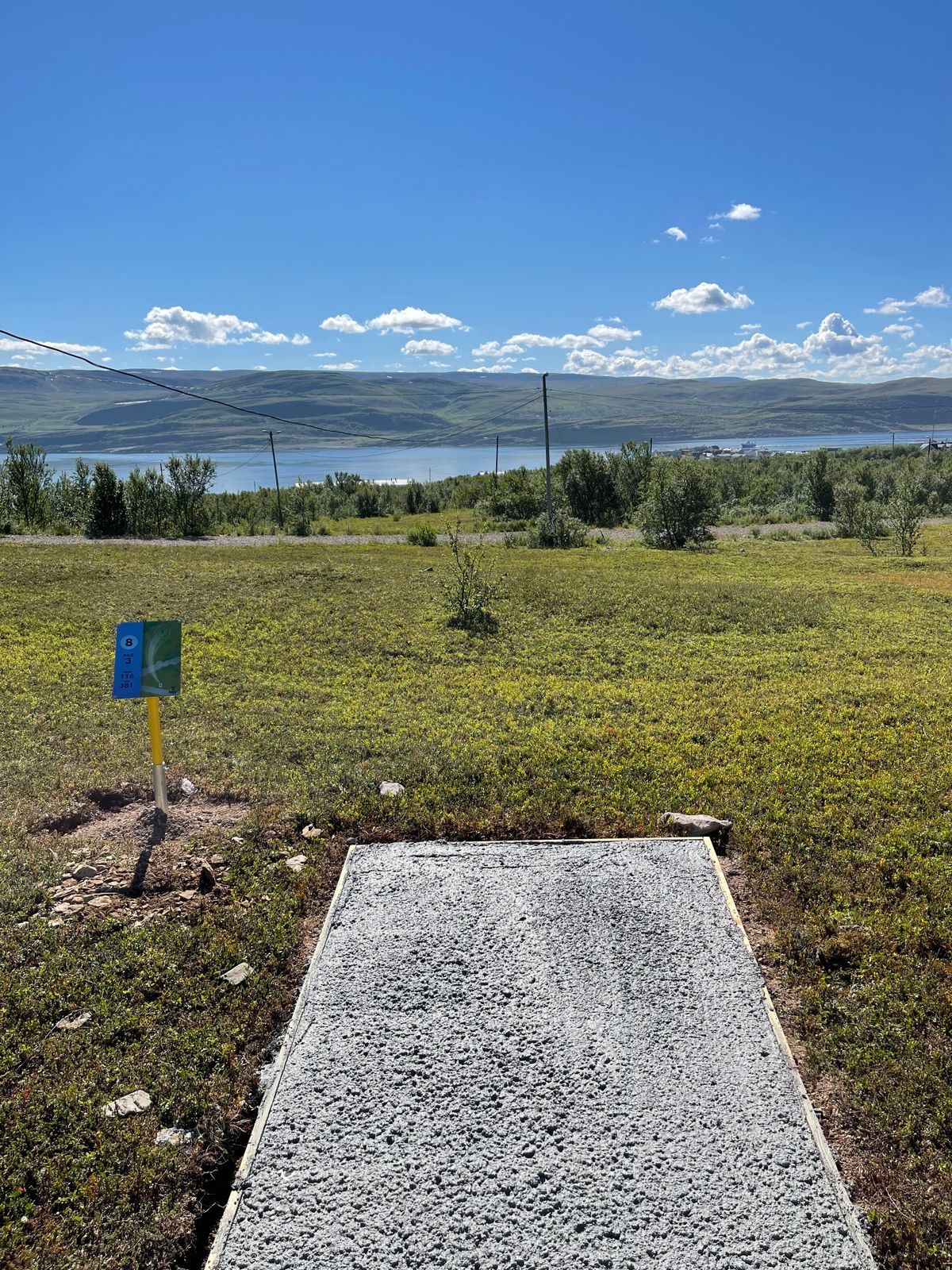 Teepad og seesign hull 8