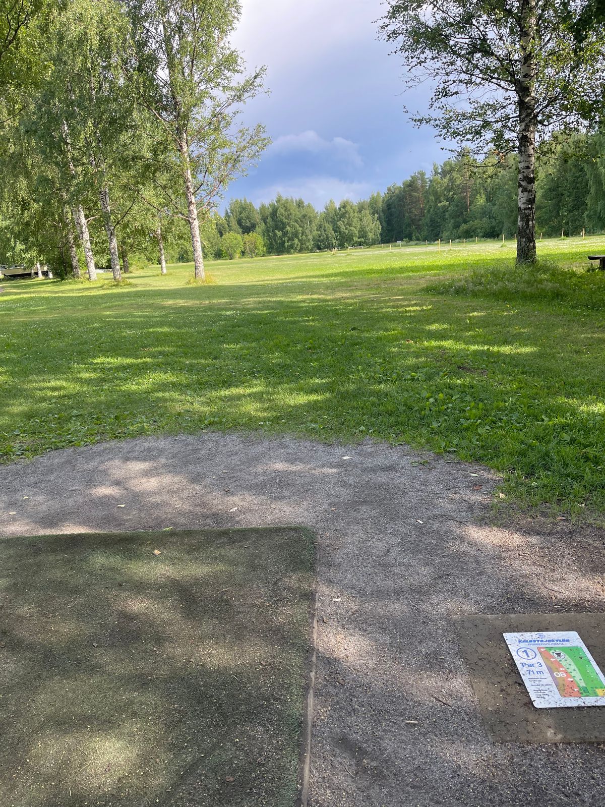 New hole 1