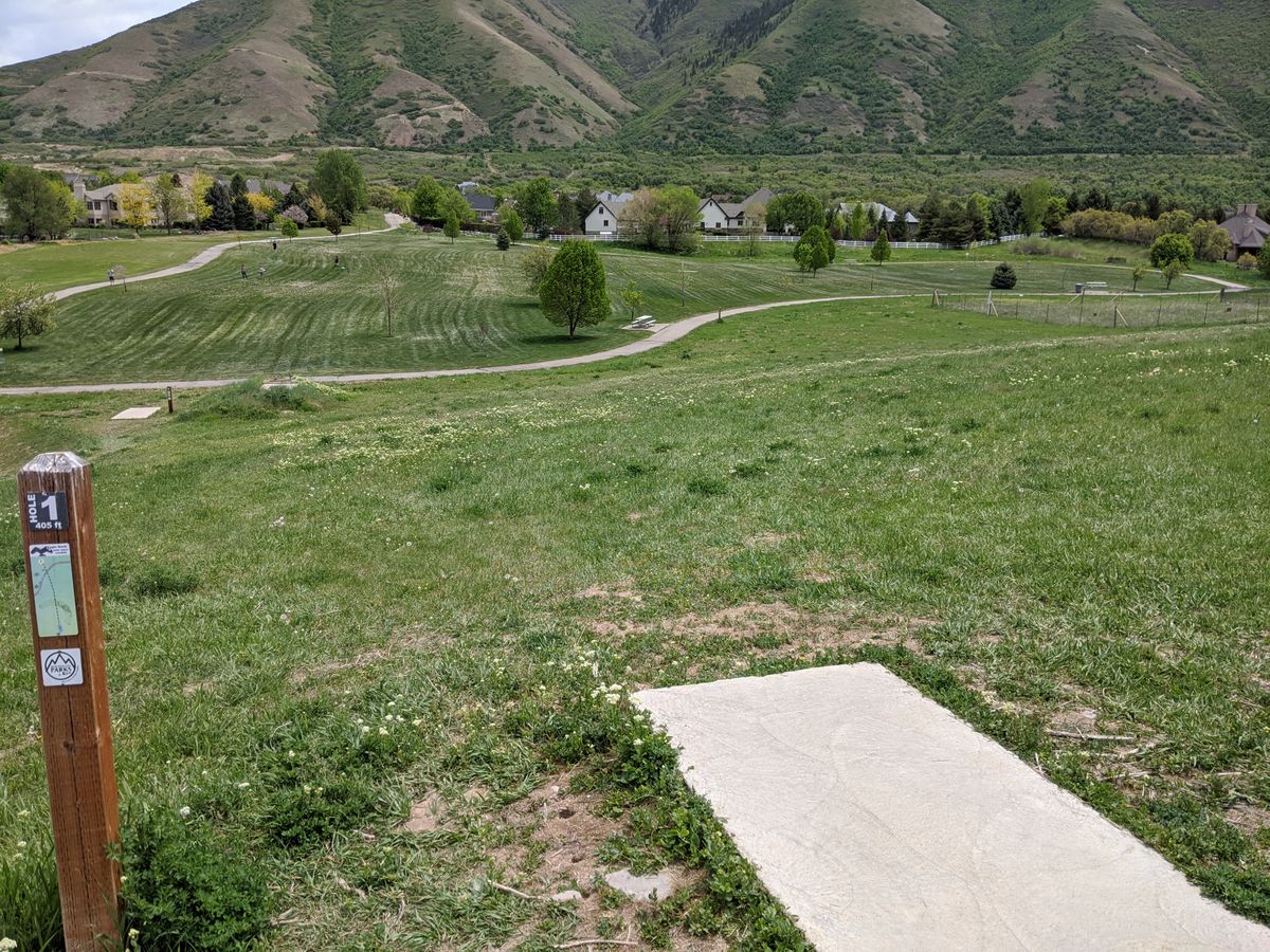 View from tee 1