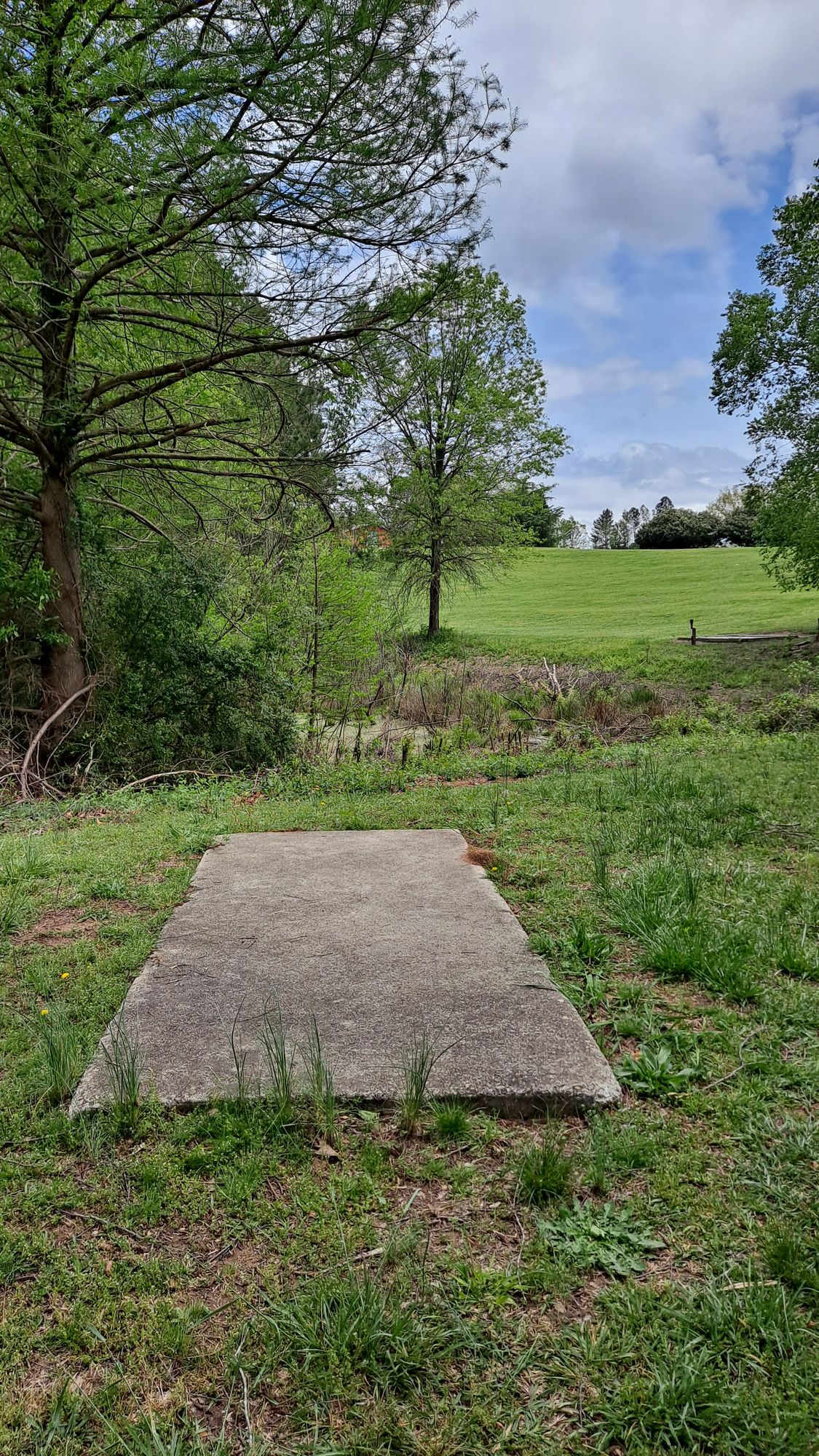 Hole 2, alternate teepad