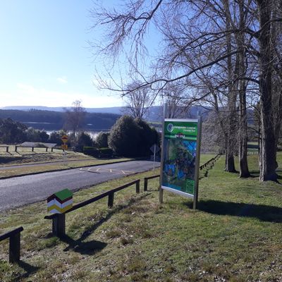 Map at tee 1