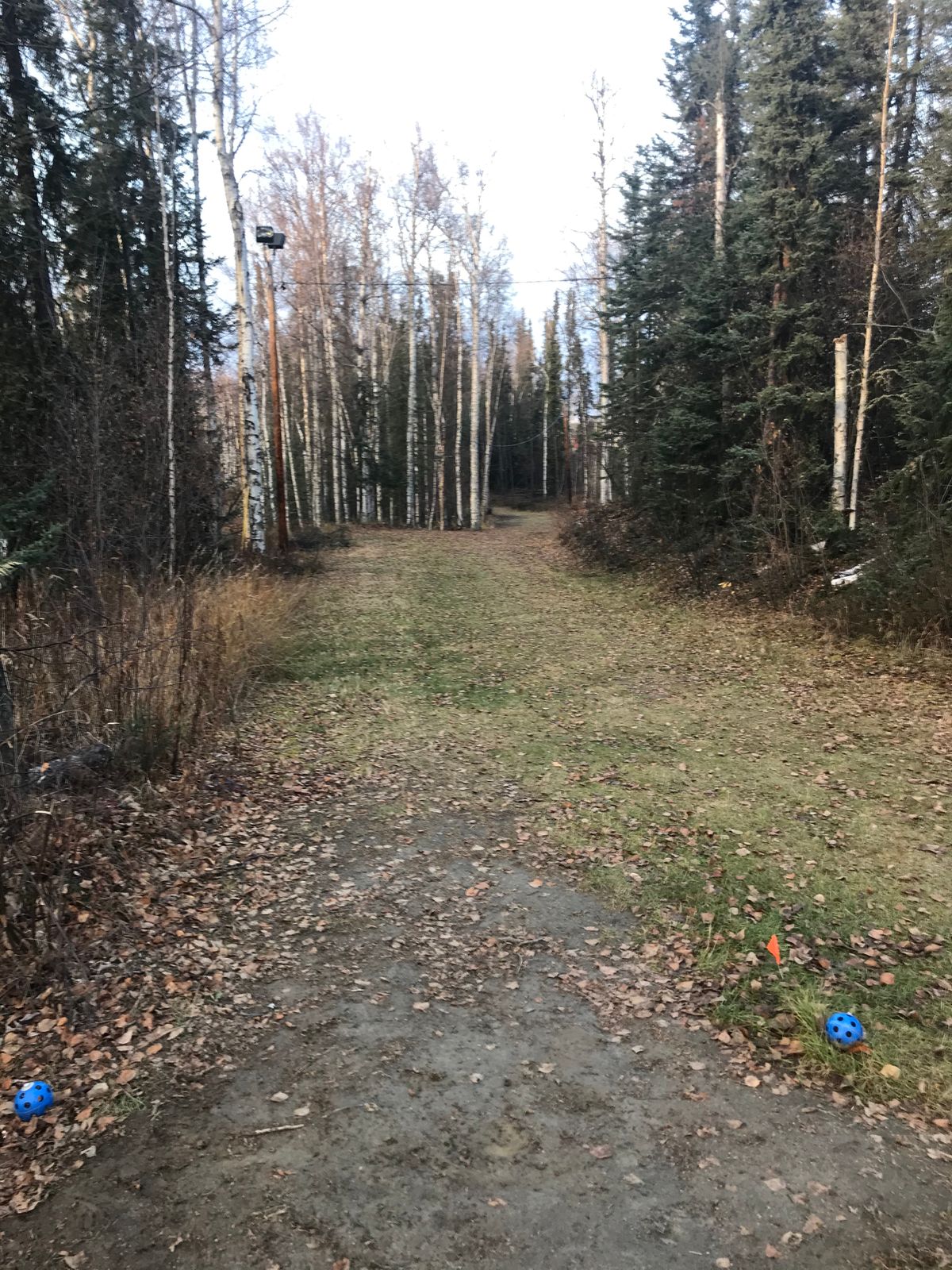 Far corner is close to halfway