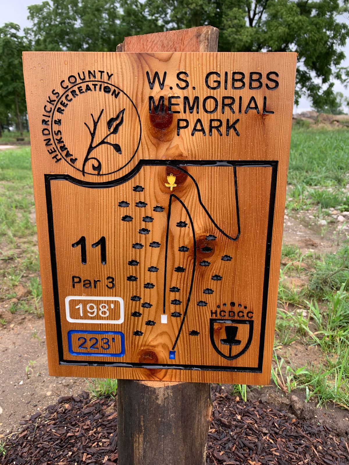Hole 11 Sign