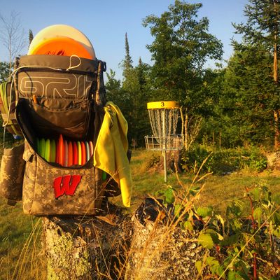Basket at hole #3.